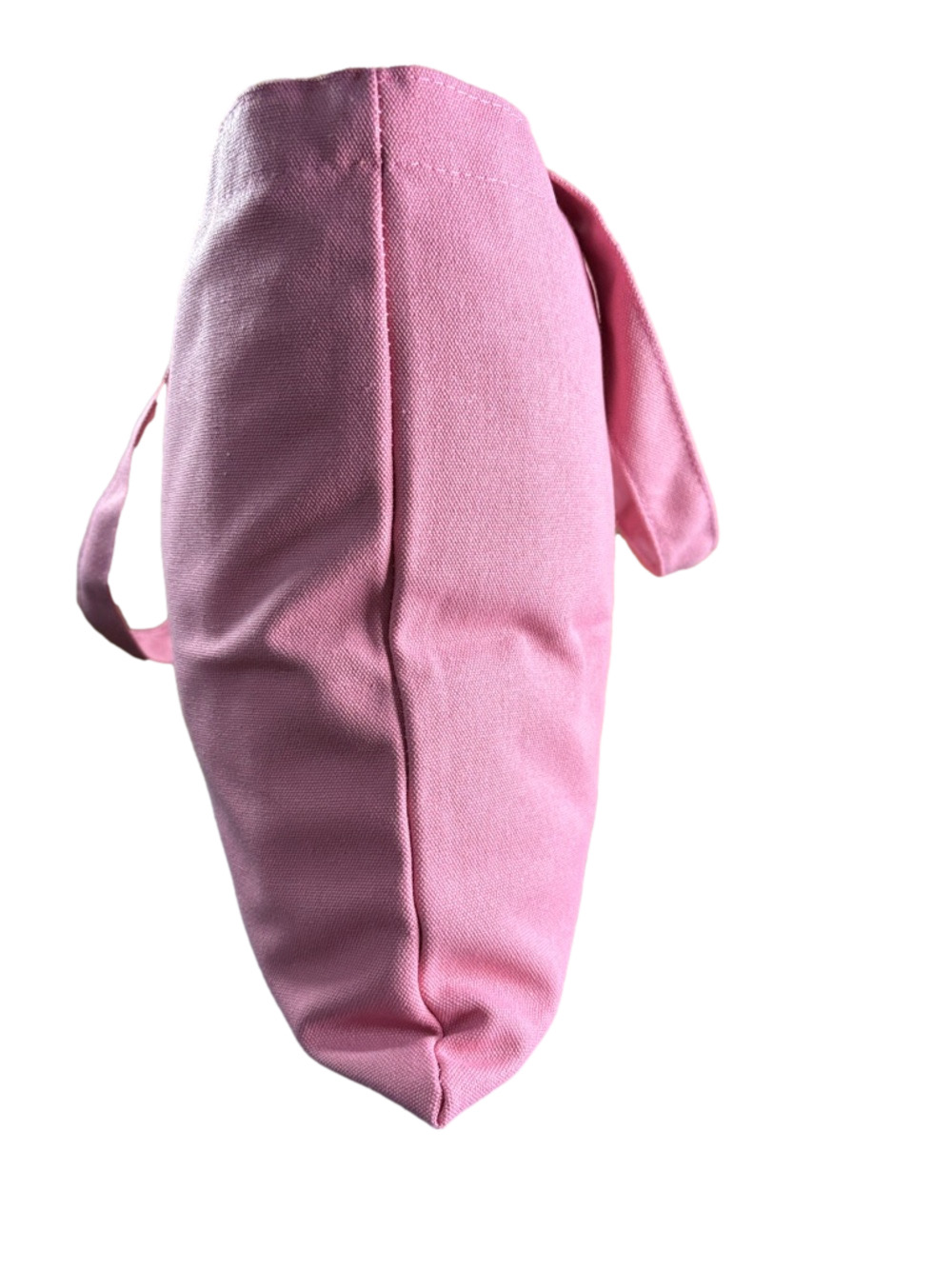 Valentino Garavani Pink Canvas Tote Bag Large Logo Shopper Reusable Luxury NWOT - Picture 5 of 11